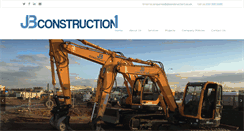 Desktop Screenshot of jbconstruction1.com